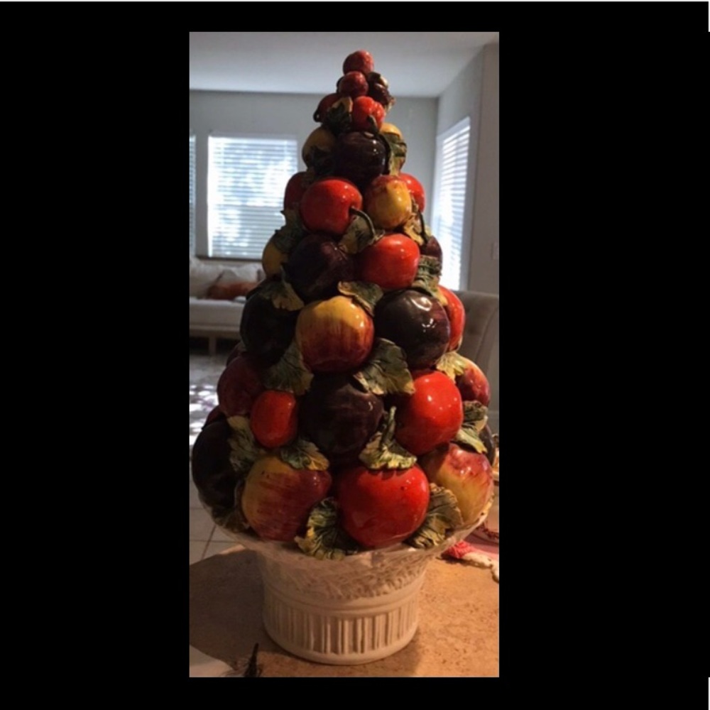 Mackenzie Childs Fruit tower